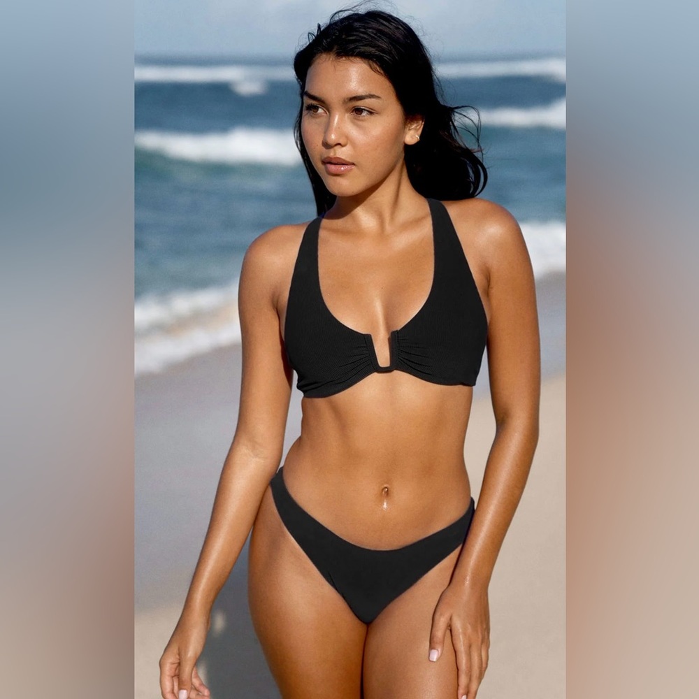 NWT - Berlook Black Bikini